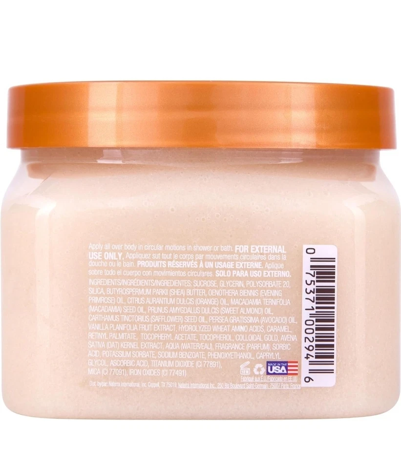 Tree Hut Vanilla Shea Sugar Exfoliating Hydrating Body Scrub, 18oz, Paraben-Free - Image 3 of 4