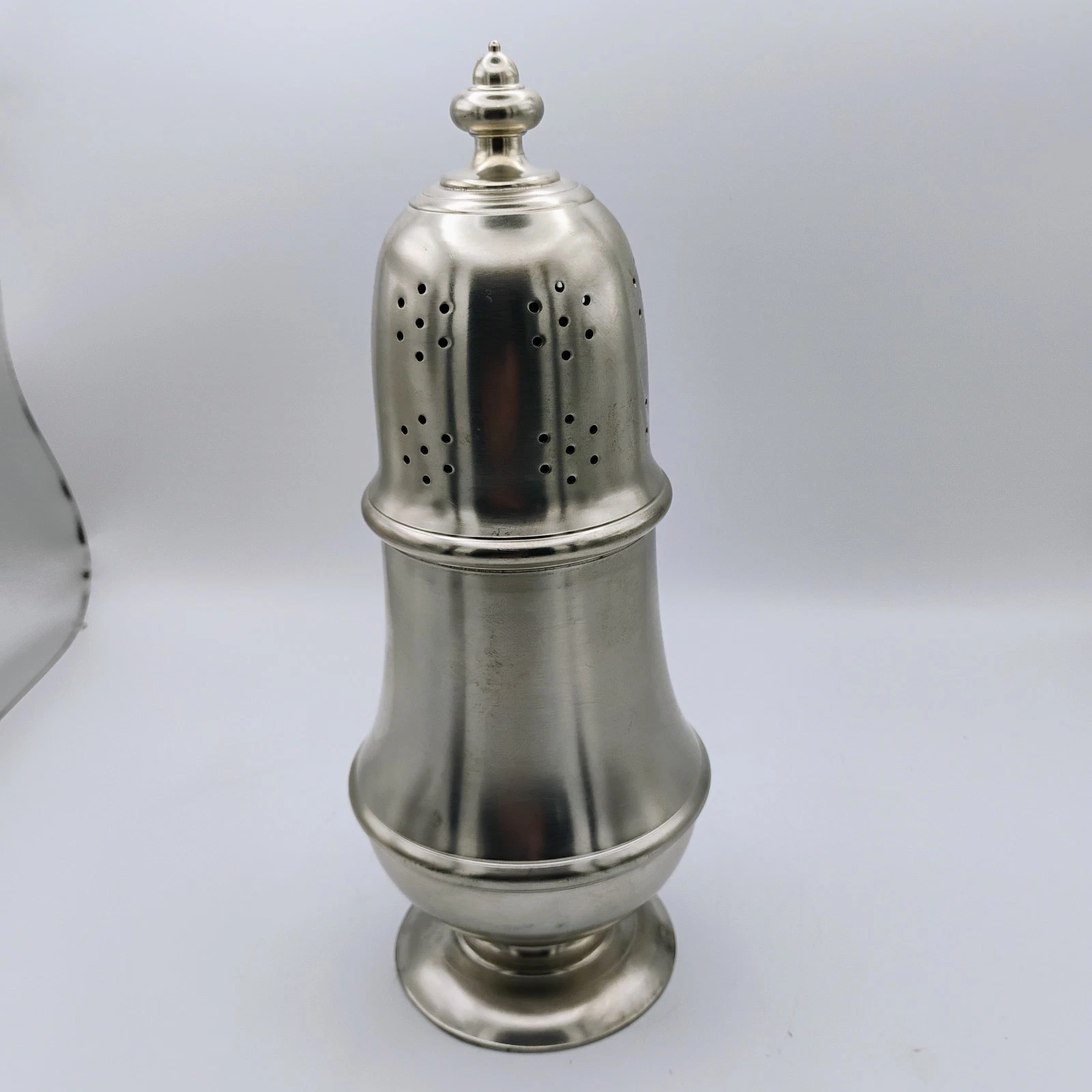 Vintage Royal Holland Daalderop Pewter Muffineer Sugar Shaker