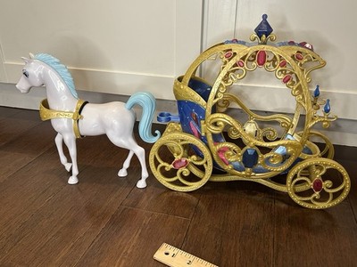 Disney Princess Cinderella Horse & Carriage 2014 Mattel Playse