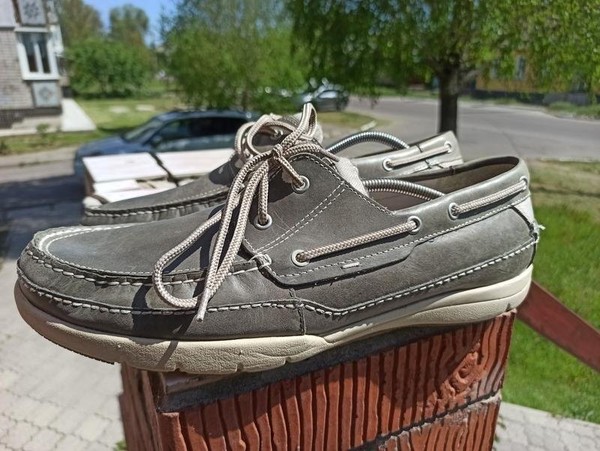 Men g.h. bass&co Loafers Grey Leather 47