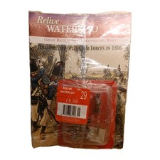 ISSUE 29 DEL PRADO RELIVE WATERLOO SET OF 3 PAINTED LEAD SOLDIERS DWA001 28MM