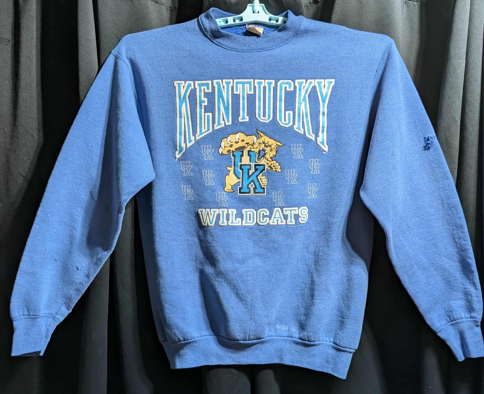 Vintage Kentucky Wildcat Crewneck Sweatshirt  Rare Tongue Size XL image 2