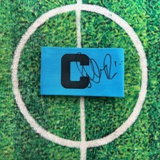 Lee Camp Of England, QPR, Forest & Bournemouth Signed Captain Armband wCOA