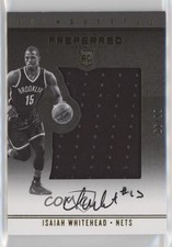 2016-17 Panini Preferred Rookie Silhouettes 66/99 Isaiah Whitehead #31 Auto 0ei