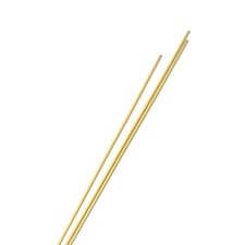 3er-Pack Messing Rundrohr 2mm &Oslash; 0.5mm Wand 300mm L&auml;nge