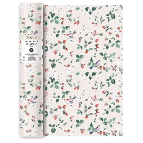 Cath Kidston Cream Birds 3 m x 70 cm  roll wrapping paper