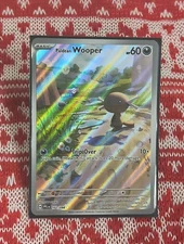 Paldean Wooper 102/094 Illustration Rare English Pokemon ME02 Phantasmal Flames