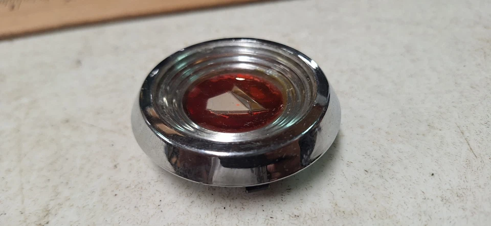 Mercury 1955 Accesorio Volante Bocina Botón Foto 4 de 4