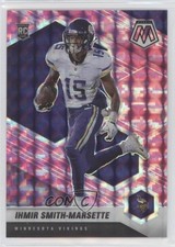 2021 Panini Mosaic Rookies Pink Camo Prizm Ihmir Smith-Marsette #342 1hs9
