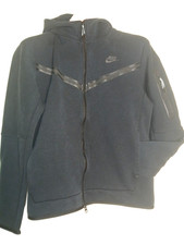 Nike Tech Fleece Full-Zip Windrunner Hoodie Black Men's M Pockets