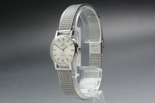 Omega Geneve Cal.485 Vintage 1969 Carica Manuale Argento SS Ref.511.346...