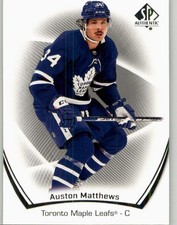 2021-22 SP Authentic Auston Matthews #88 Toronto Maple Leafs