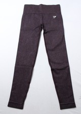 Gymshark Women's Adapt Fleck Seamless Leggings LL7 Plum Brown/Purple Small NWT