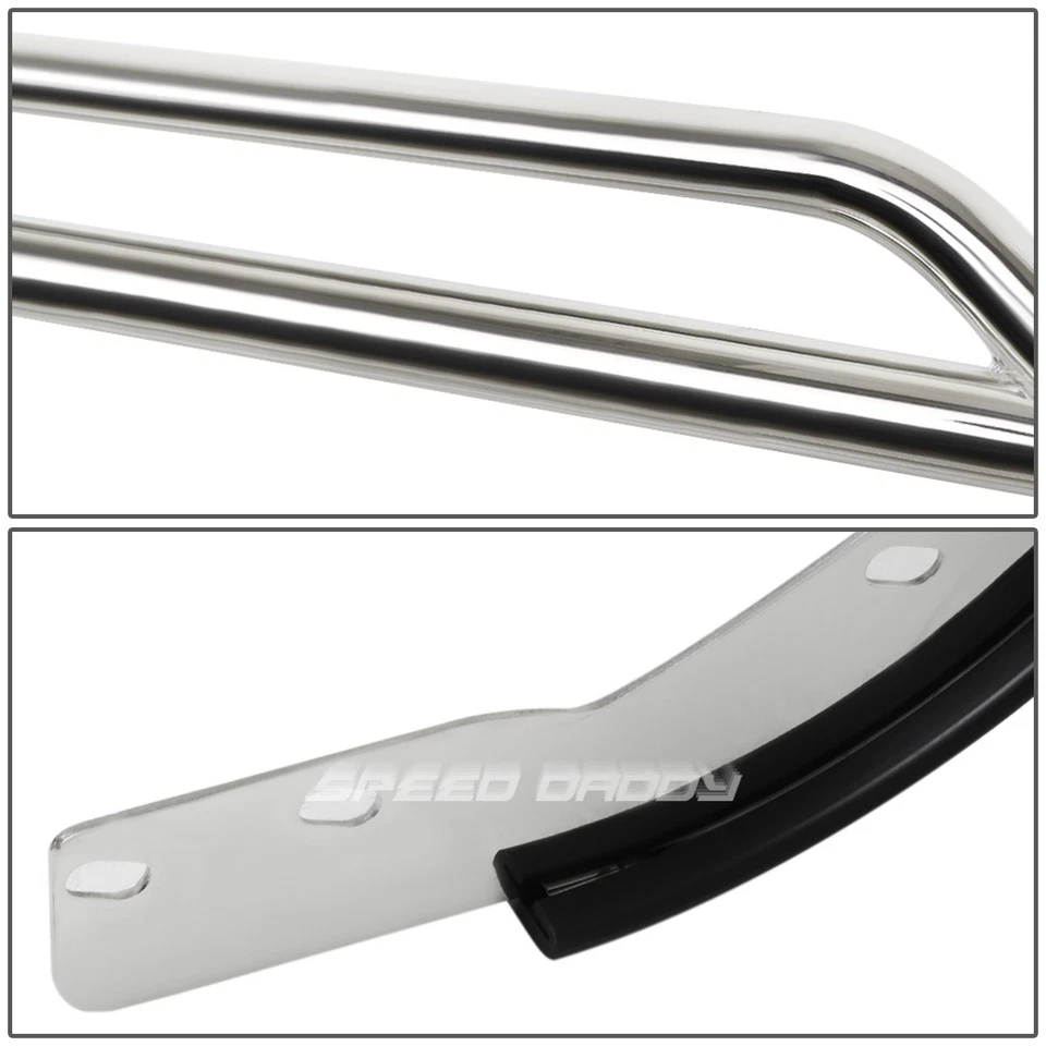 FOR 88-99 CHEVY/GMC CK GMT400 CHROME STAINLESS STEEL FRONT BUMPER GRILL GUARD Foto 4 de 4