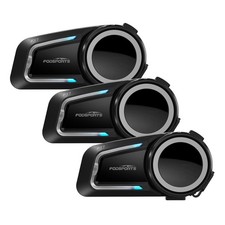 3X Fodsports FX7 Intercom Motorrad Headset Ge...