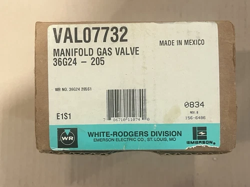 White-Rodgers VAL07732 Gas Valve 36G24-205