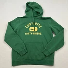Charlotte 49ers Hoodie Men Medium Green Nike Sweatshirt Pullover NCAA M