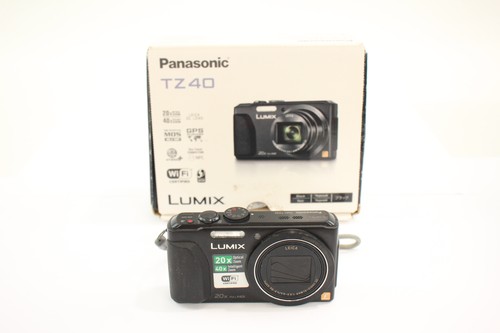 Panasonic Lumix DMC-TZ40 digitale Kompaktkamera funktionstüchtig mit 20-fach optischem Zoomobjektiv