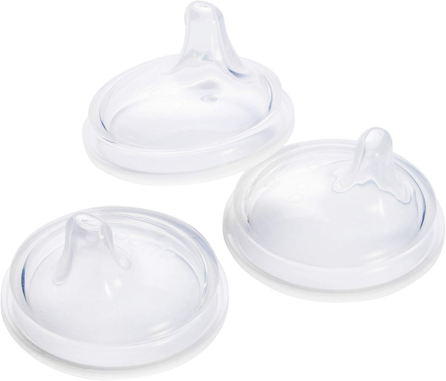 Nursh Silicone Sippy Cup Lid - Convertible Transitional Sipp
