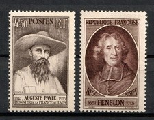 Timbre / Stamp  FRANCE  1947  Y&T  N° 784 et 785 NEUF ** sans charnière (MNH)