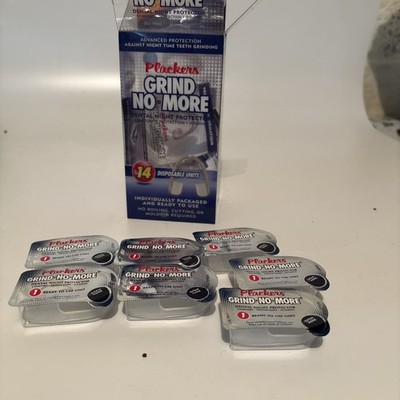 Plackers Grind No More Dental Night Guard for Teeth Grinding  7Count 7only