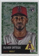 2022 Topps Chrome Platinum Anniversary 44/99 Oliver Ortega #90 16o7