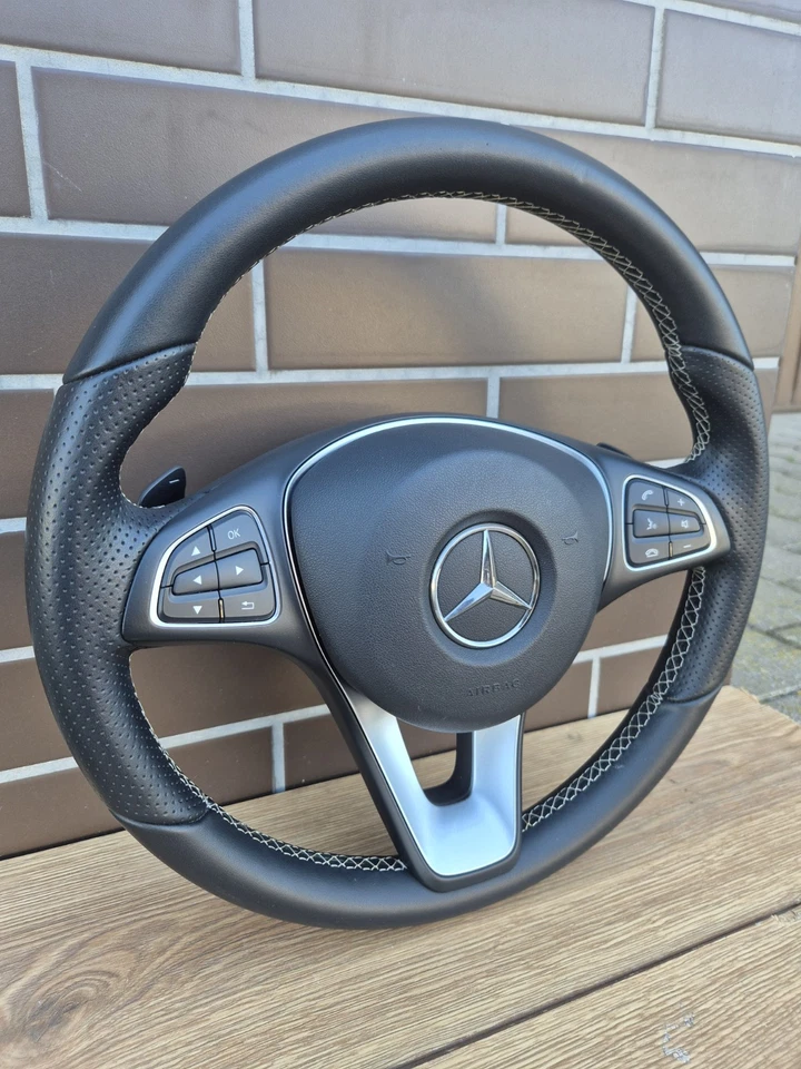 VOLANT MERCEDES VITO W447 CLASSE A W176 CLASSE B W246 CLA C117 CHANGEMENT DE ... - Photo 2/4