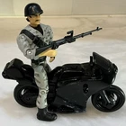 Vintage GI Joe Sgt. Savage Urban Attack Dynamite Action Figure Attack Cycle Acc.