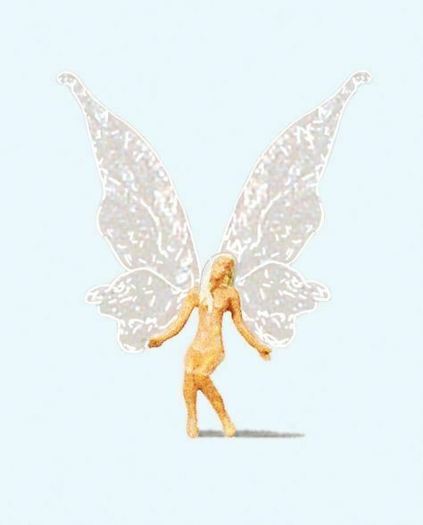 Fairy Sitting HO/OO Figure Preiser 29016