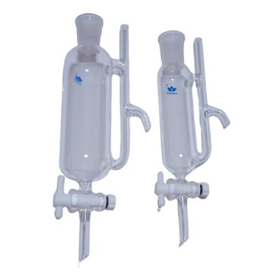 lab glass oil water separator separating funnel sparatory funnel telfon stopcock