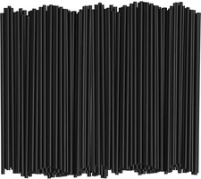 1000 Count 5 Inch Coffee Cocktail Stirrers/Straws Disposable Plastic Sip Sti
