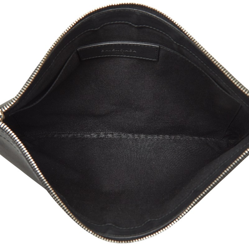 BALENCIAGA Navy clip M Clutch bag business bag 373834 mens 【Used】 thumbnail 6