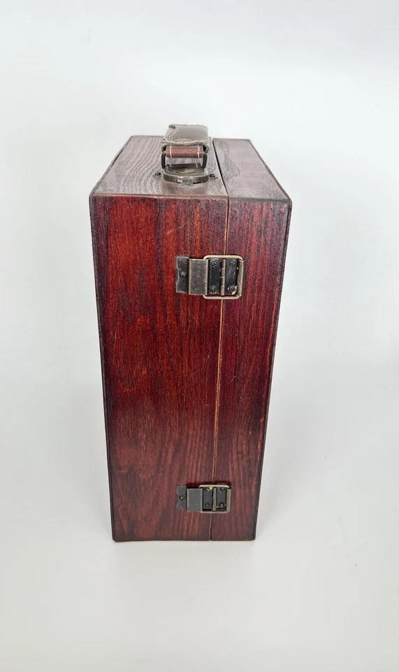 Caja de plexiglás de madera para exhibición de whisky bourbon de raza rara de pavo salvaje hombre cueva Foto 4 de 4