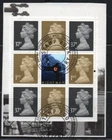 # NEW # GB 2004 Letters by Night Prestige booklet pane from DX32 used from FDC