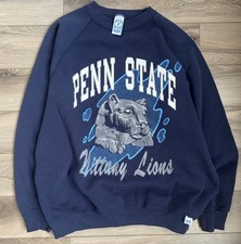 VINTAGE 90s Penn State Nittany Lions Sweatshirt Mens Large Sports