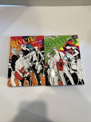 Given Manga by Natsuki Kizu (English Version) 1 & 2