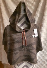 Under Armour Project Rock Crop Gym Sweatshirt Sz Large