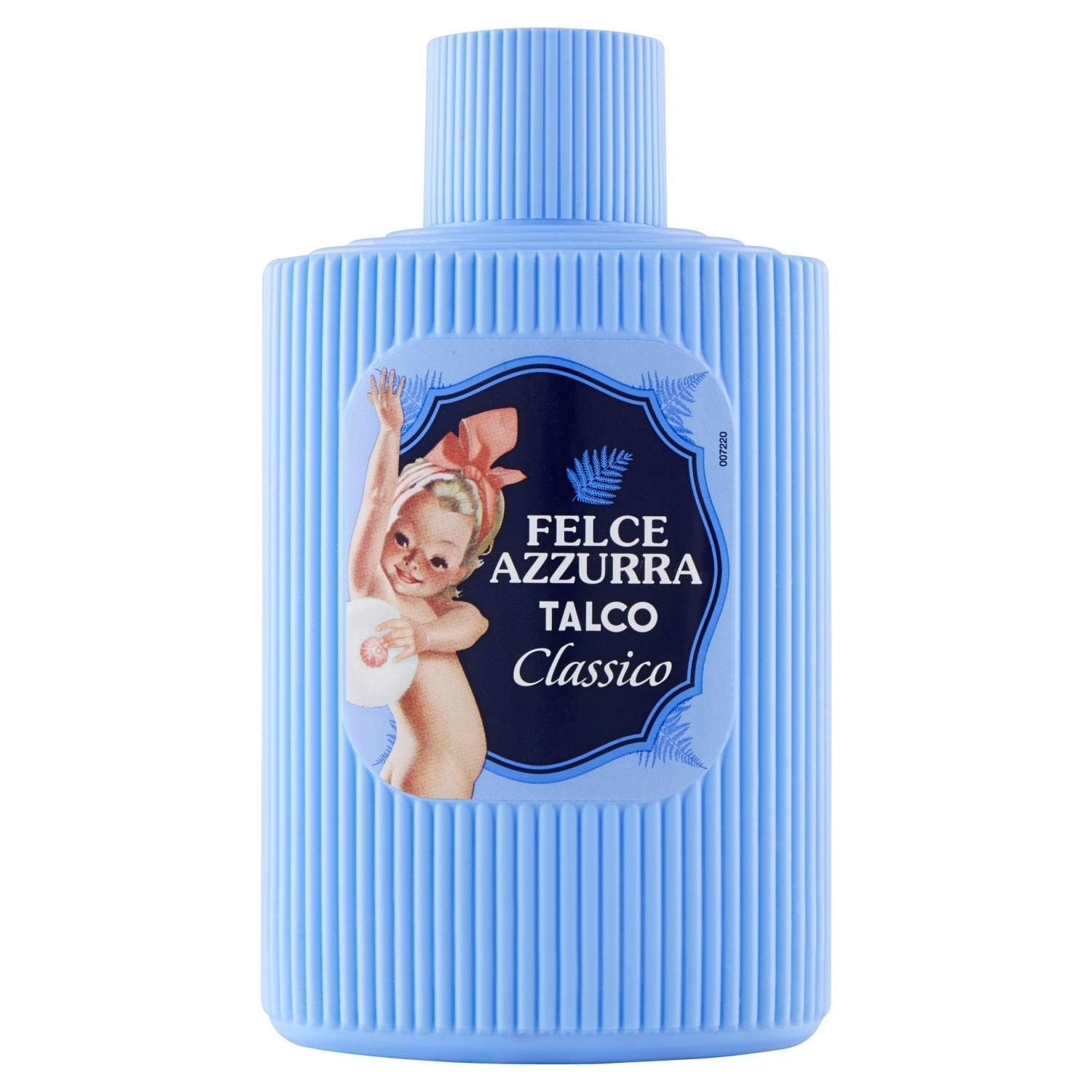 Felce Azzurra - Talc, Completely Natural Delicate Powder, Classic Perfume - Jar,