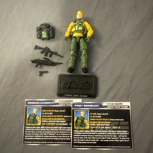 GI Joe 50th Anniversary 2016 CONRAD DUKE HAUSER v51 Figure (loose) 3.75