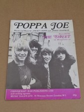 Sweet - Poppa Joe - sheet music