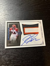 2011 National Treasures Jermaine Gresham True Rookie Patch Auto /99 RC #318