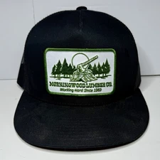 Morning Lumber Co. Patch SnapBack Trucker Hat Adult Humor The Classics Yupoong