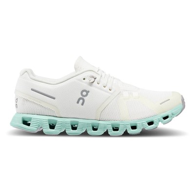 Men's On Cloud 5 Undyed, Undyed-White/Creek, 10.5 D Medium US