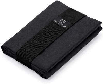 LIGHT FOLD Ultradünne RFID Geldbörse Herren, Slim Tri-Fold Wallet Mit Elastische
