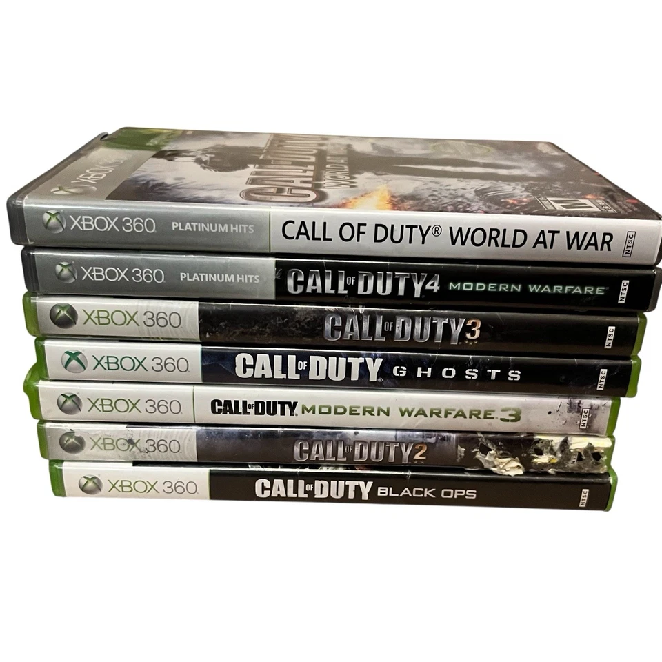 Call of Duty Xbox 360 Video Games Lot of 7 Tested See Descriptions - Image 3 of 4