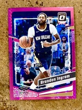 2023-24 Donruss Optic Basketball Hyper Pink Prizm Brandon Ingram #7 Pelicans