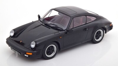 1983 PORSCHE 911 CARRERA 3.0 COUPE BLACK by KK SCALE MODELS NEW SEALED MODEL