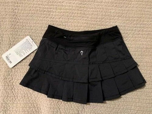 NWT Ivivva By Lululemon Set The Pace Skirt~sz: 6,7,8,10,12,14~ White&Black&Navy - Picture 28 of 31