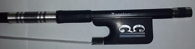 4/4 Artist ''Alto Clef'' Carbon Fiber Viola Bow with Zarelon Unbreakable Bow Hair