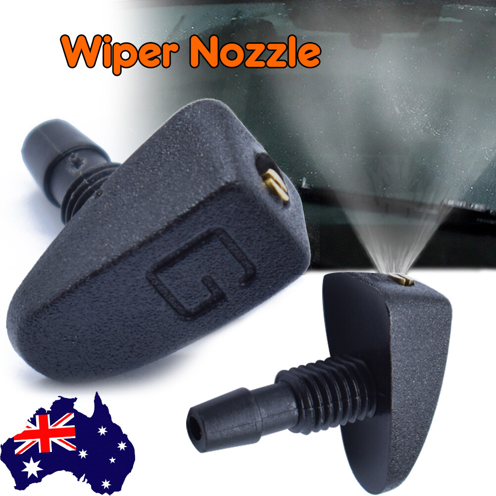 2pcs Car Windscreen Washer Wiper Nozzle Front Window Spray Jet Nozzles Universal eBay